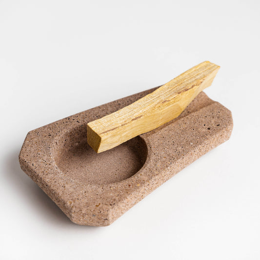 Concrete Palo Santo Ashtray