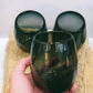 Black  Glass Tumbler