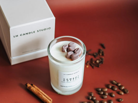 COWBOY COFFEE CANDLE  LH Candle STUDIO