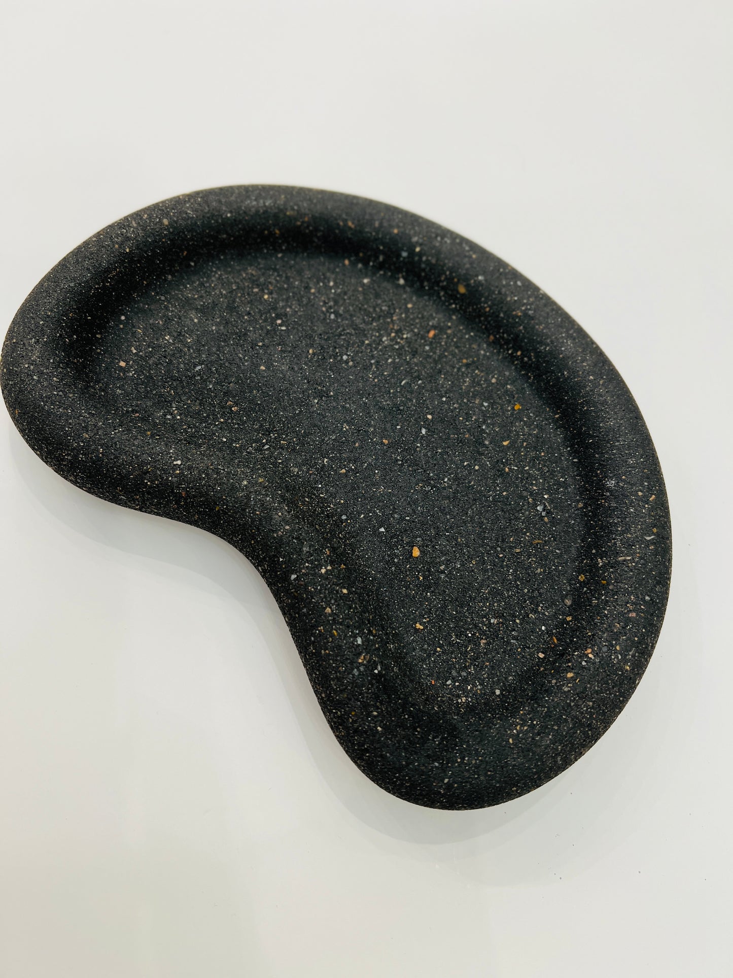 Concrete Halfmoon Tray