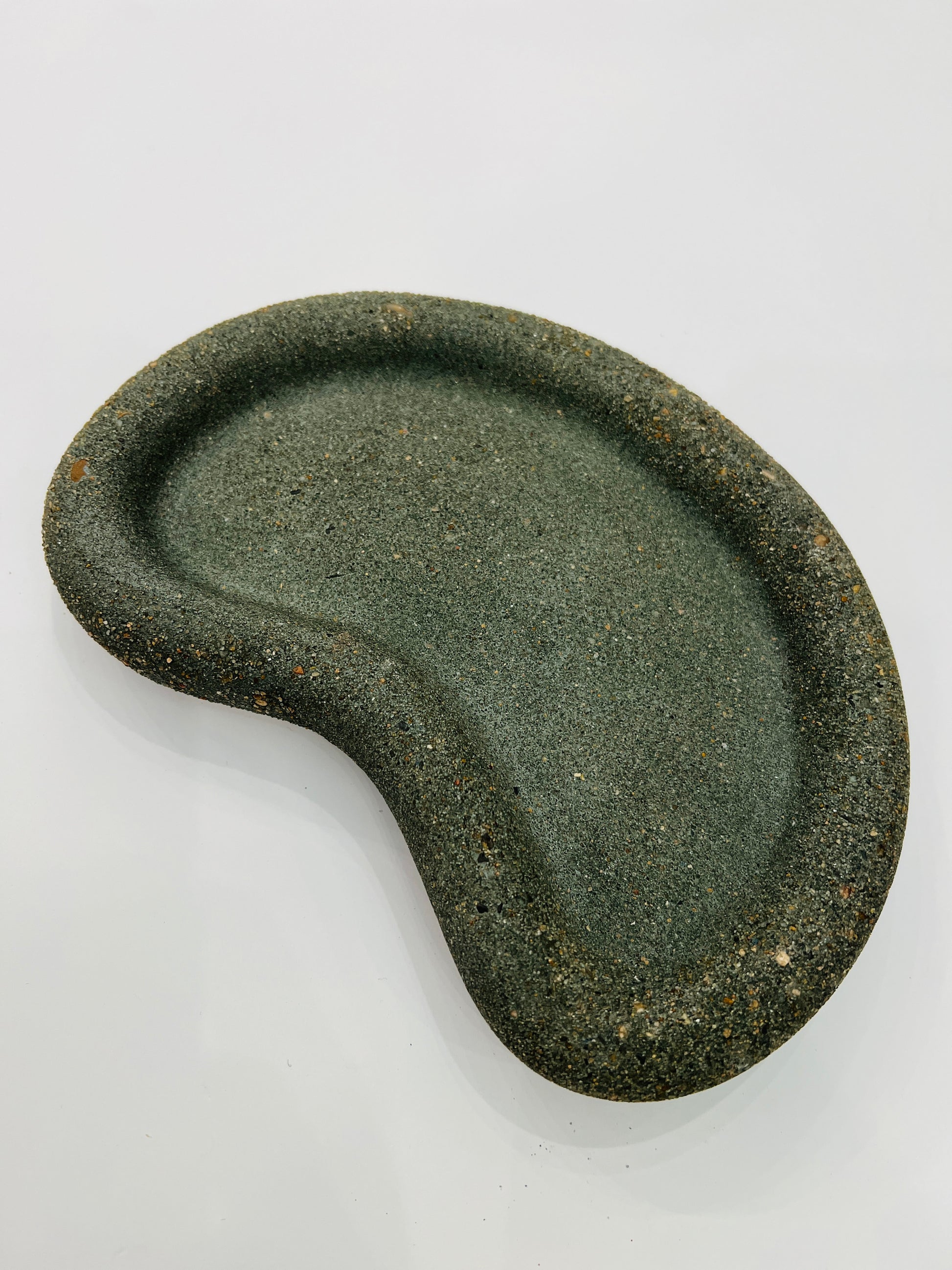 Concrete Halfmoon Tray