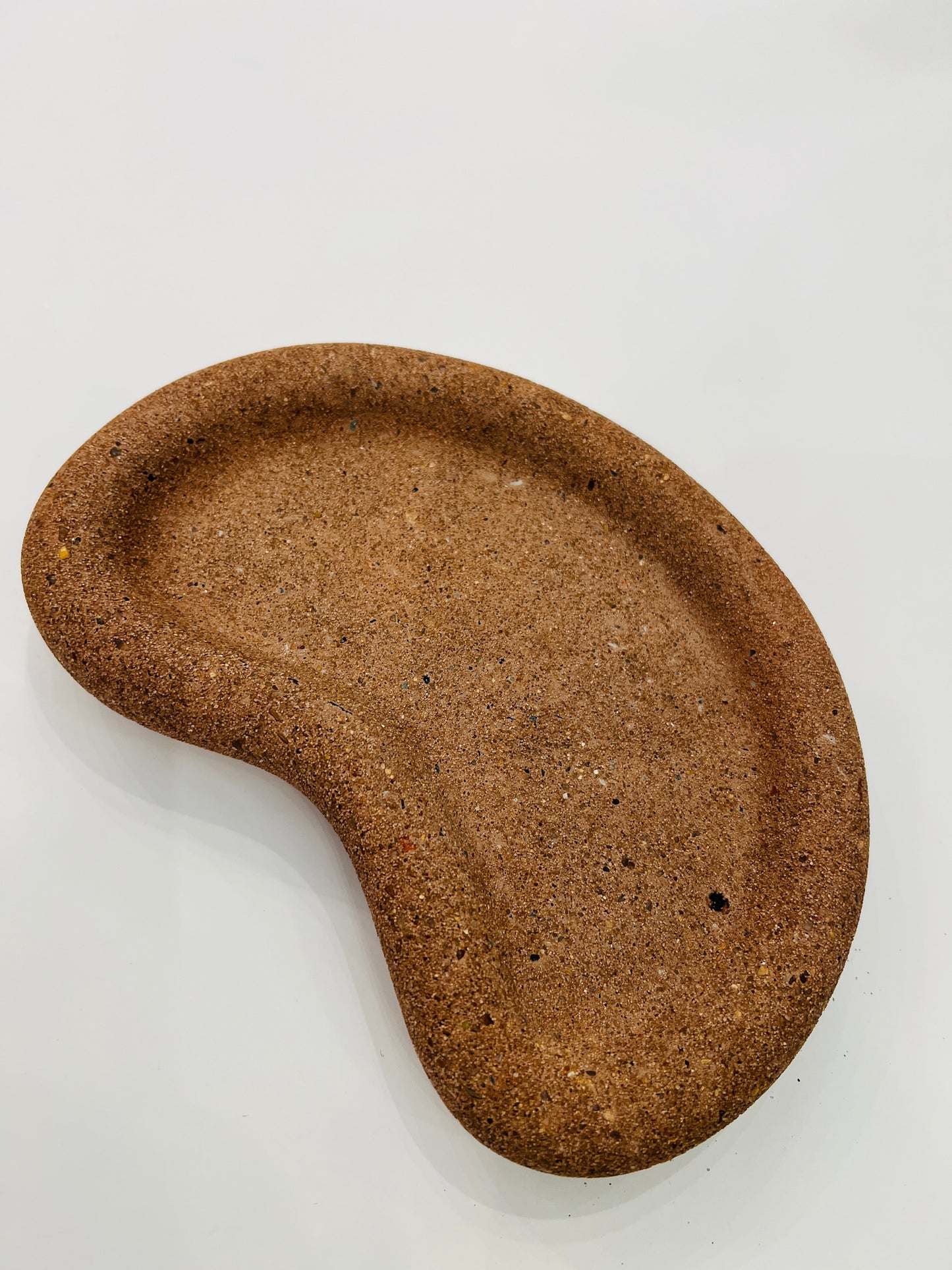 Concrete Halfmoon Tray