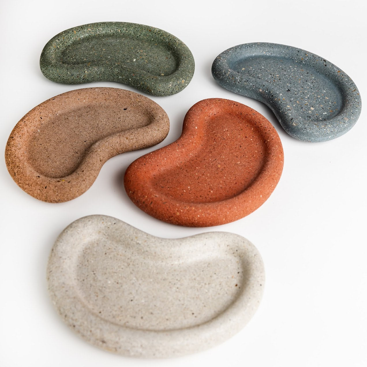 Concrete Halfmoon Tray