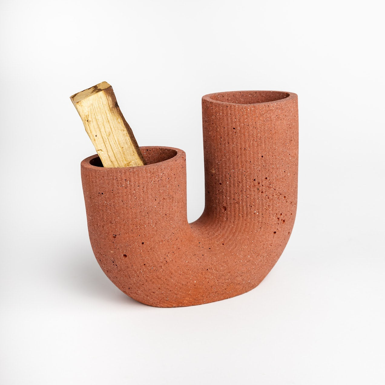 U Shape Concrete Vase