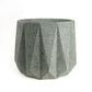 Large Geometric Concrete Planter