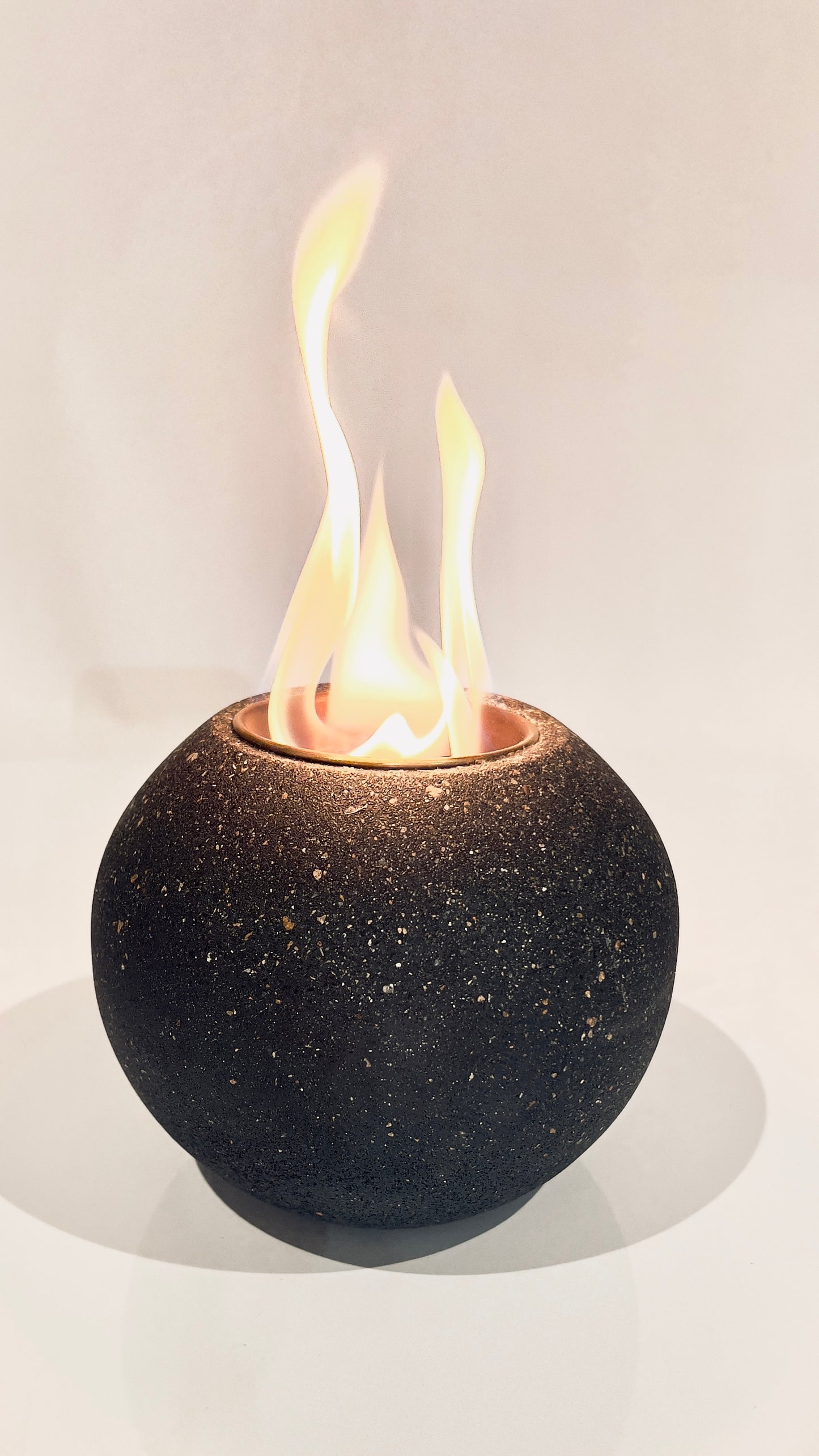 Concrete fire pits