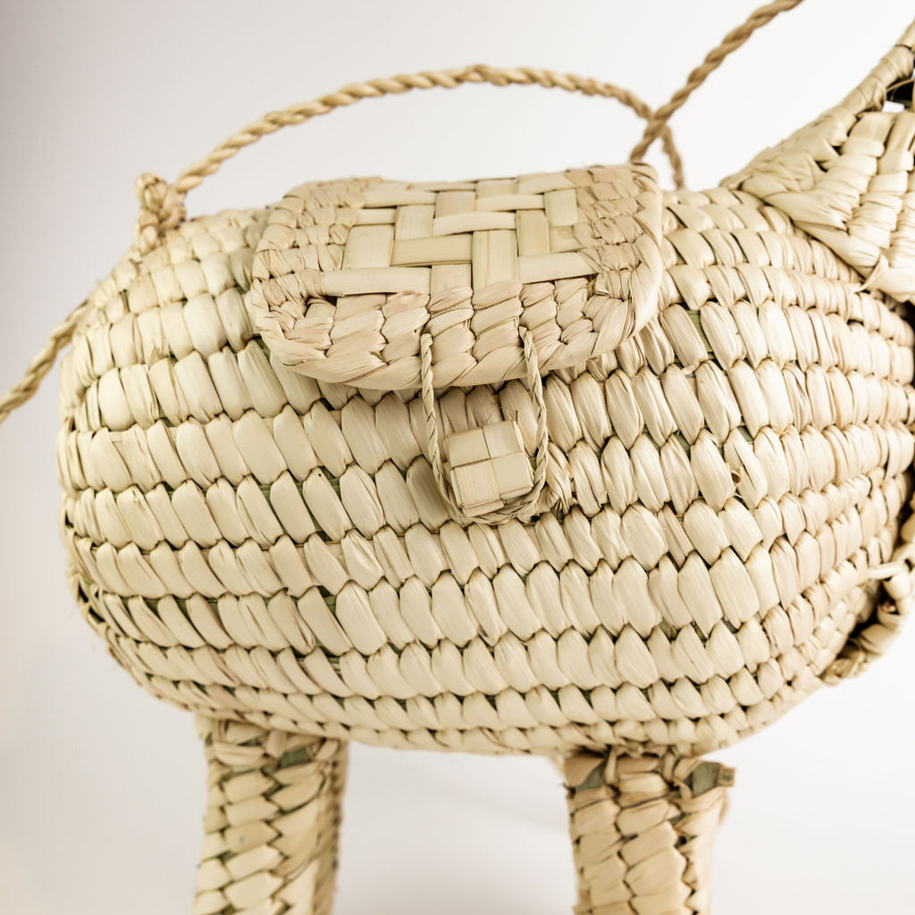 Animal Handwoven Bag
