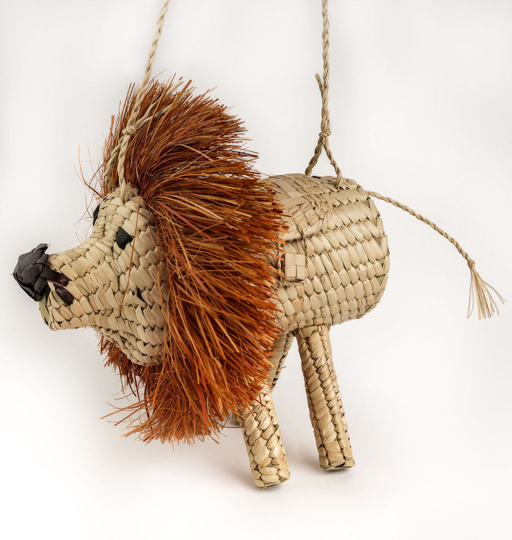 Animal Handwoven Bag