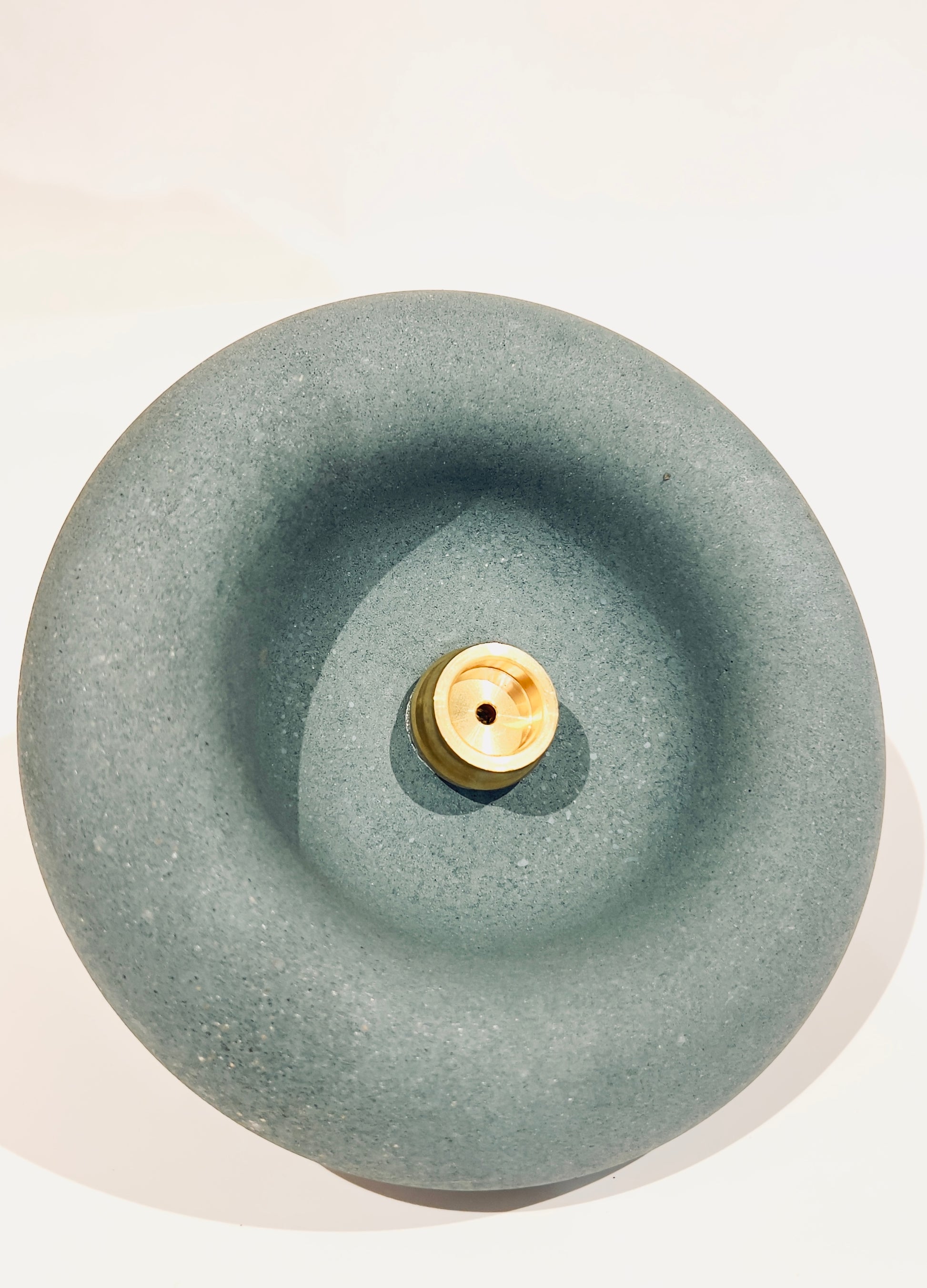 Concrete Incense Holder Disc