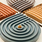 Concrete Spiral Incense Holder