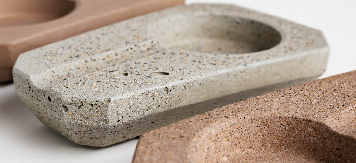 Concrete Palo Santo Ashtray