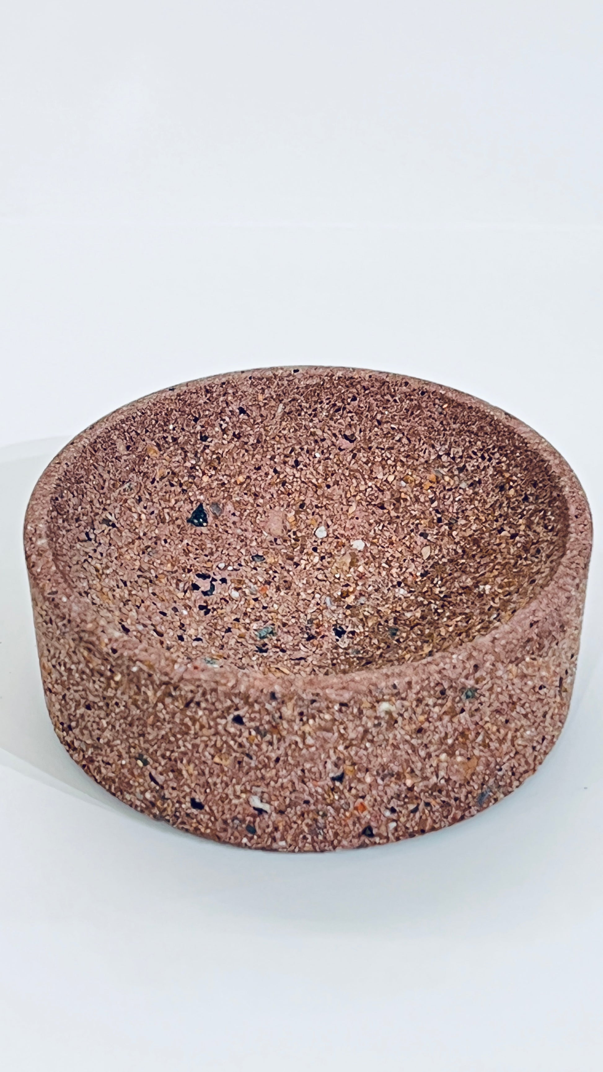 Concrete Circle Incense Holder