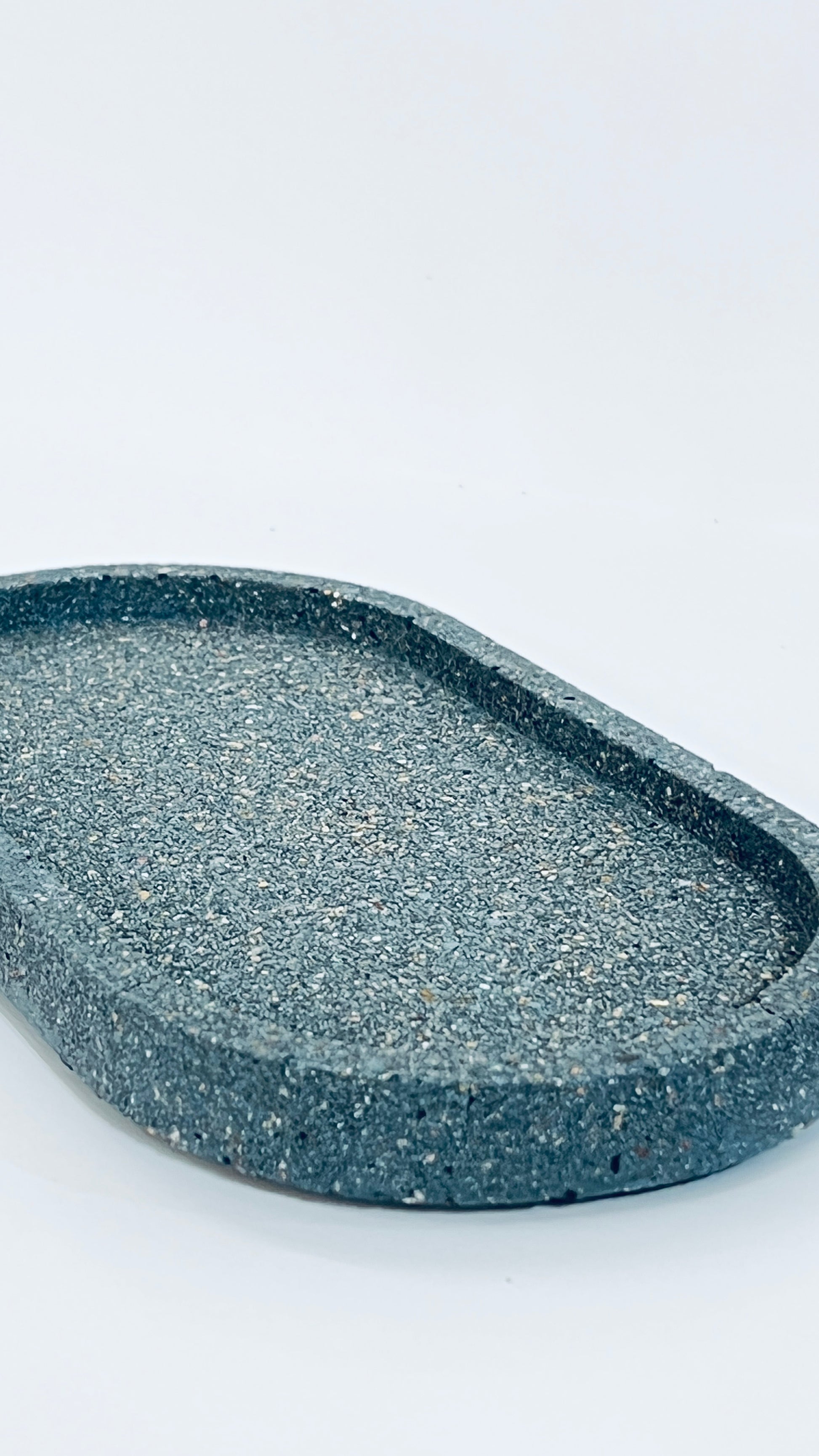 Concrete Oval Tray