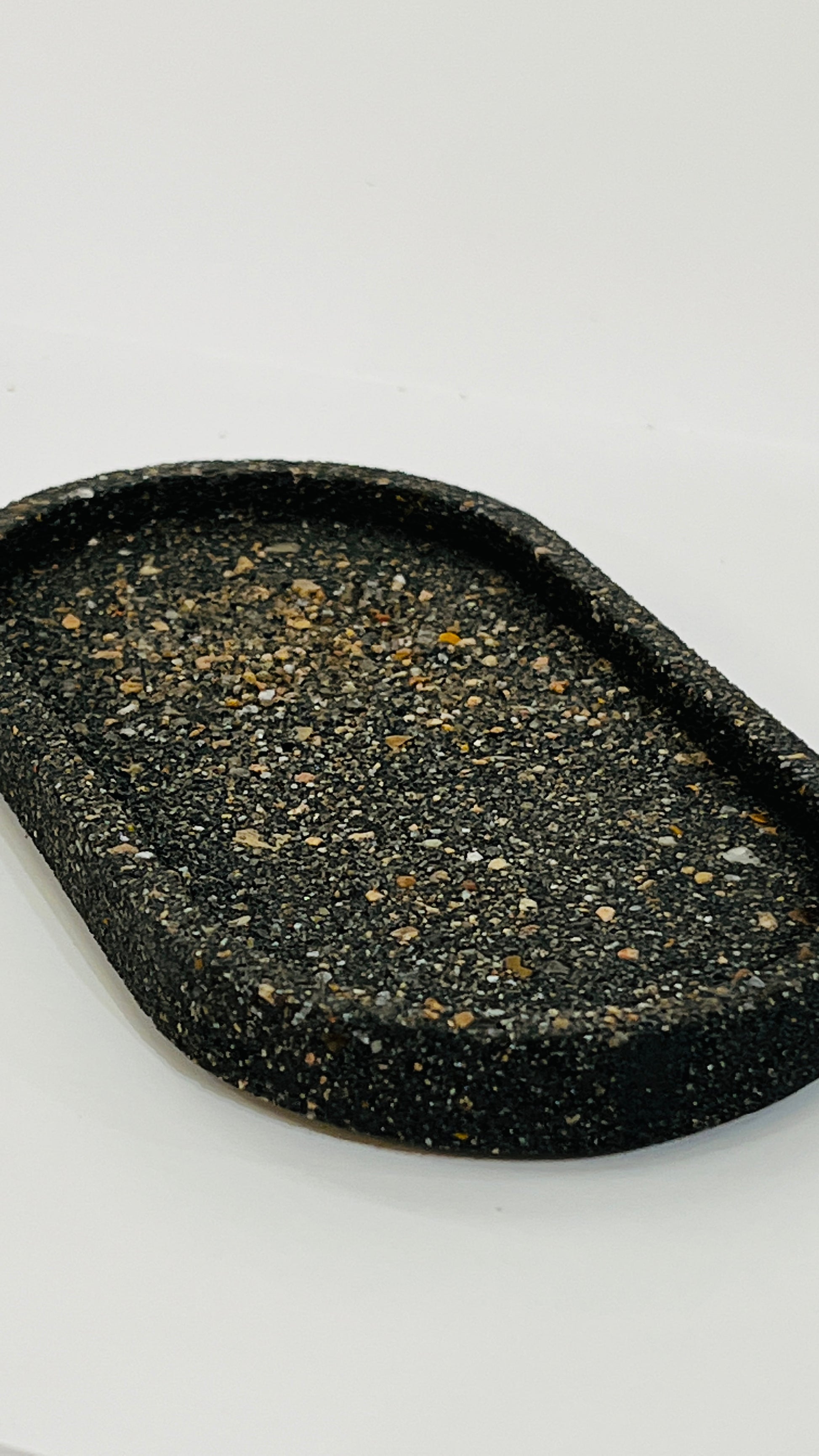 Concrete Oval Tray