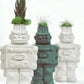 Concrete Robot Air Plant / Candle Holder